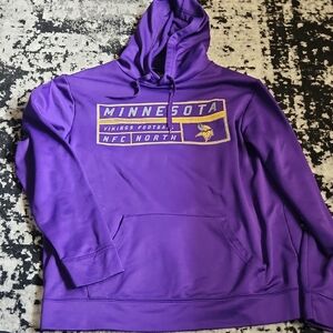 Majestic Minnesota Vikings Purple & Gold Hoodie